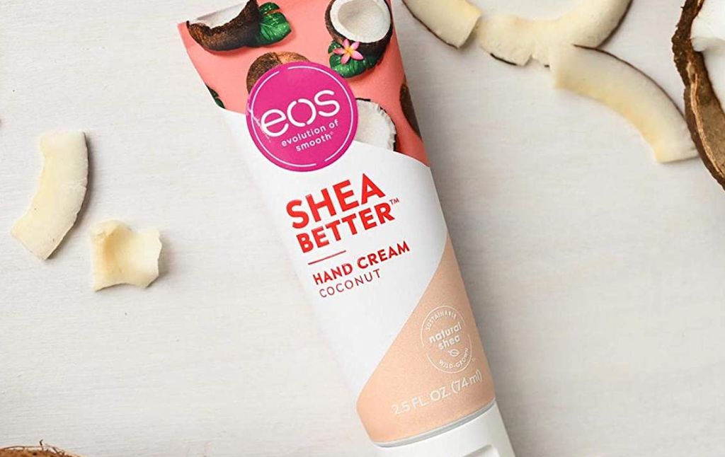 eos shea better hand cream coocnut