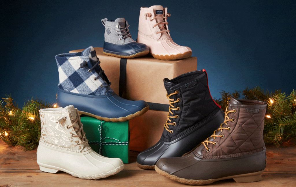 sperry duck boots