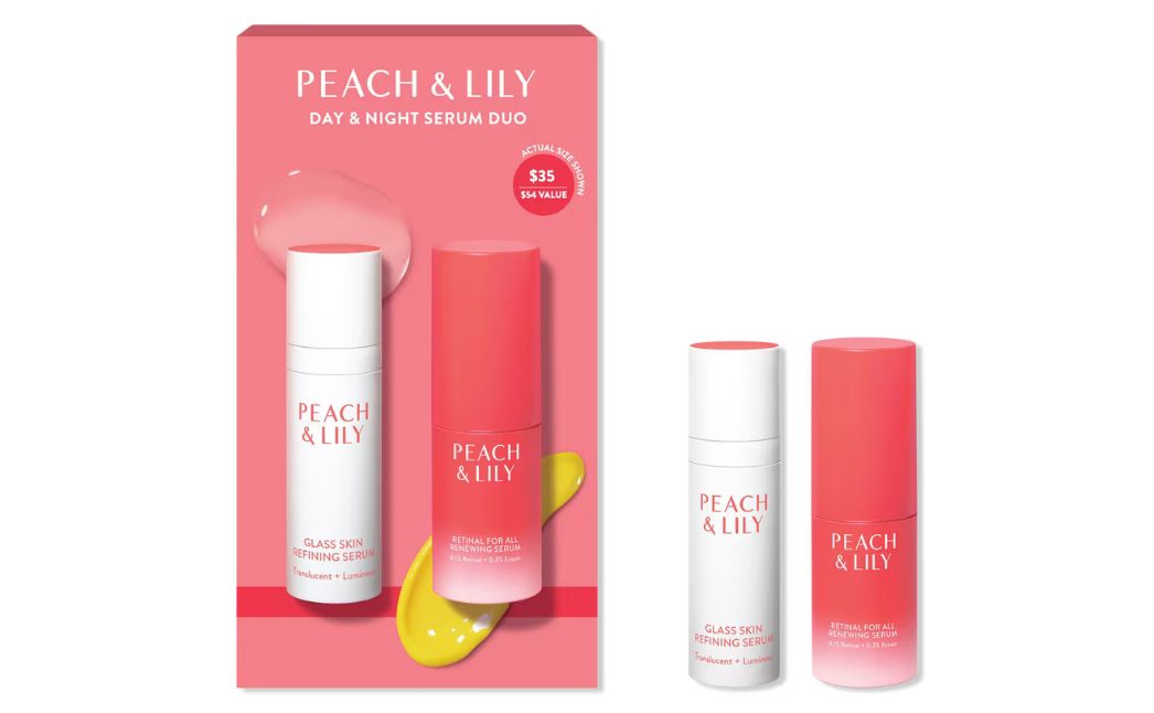 peach lily duo
