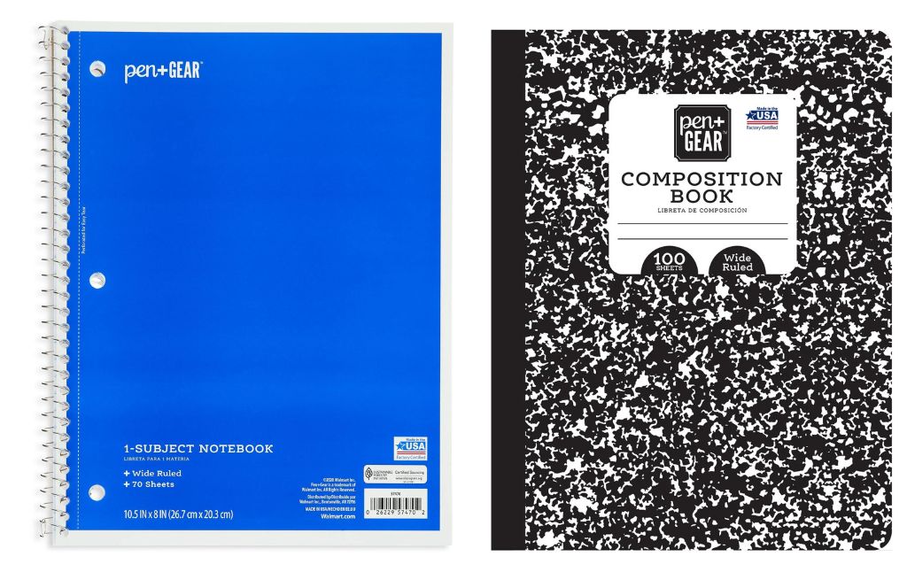 pen gear notebooks