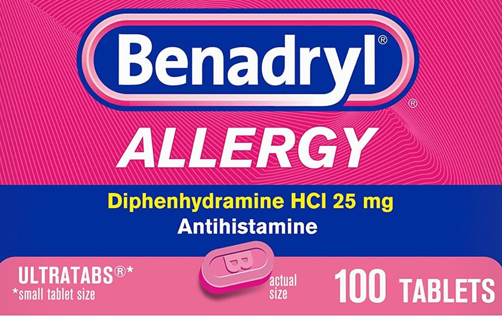 benadryl allergy medicine