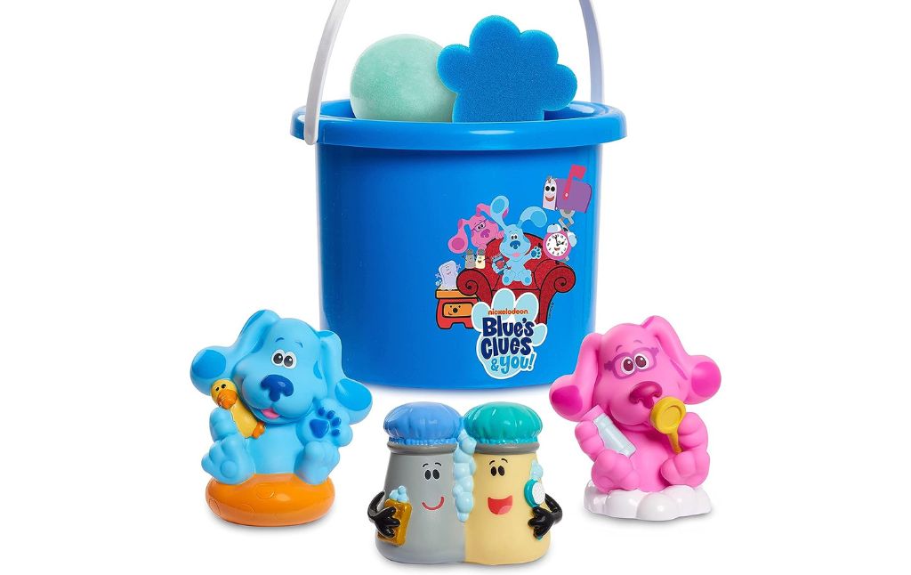 blue clues bath toys