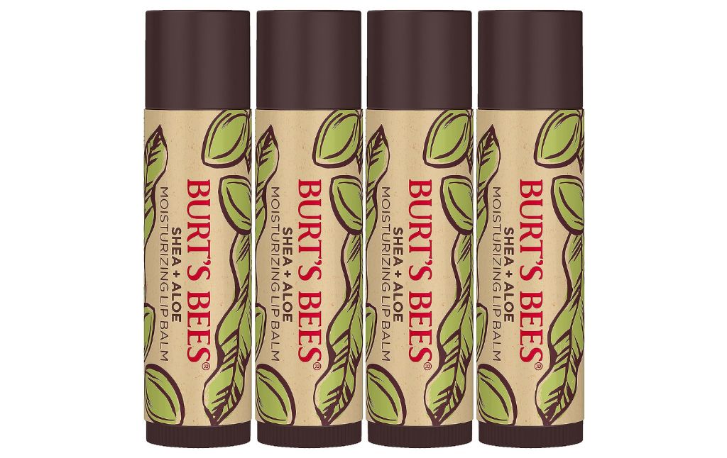 burts bees shea aloe lip balm