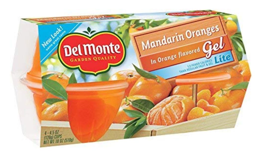 del monte mandarin oranges