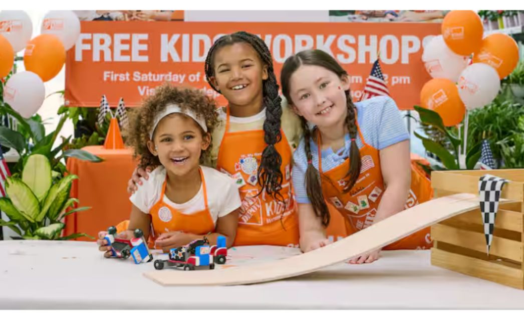 home depot kids workshop
