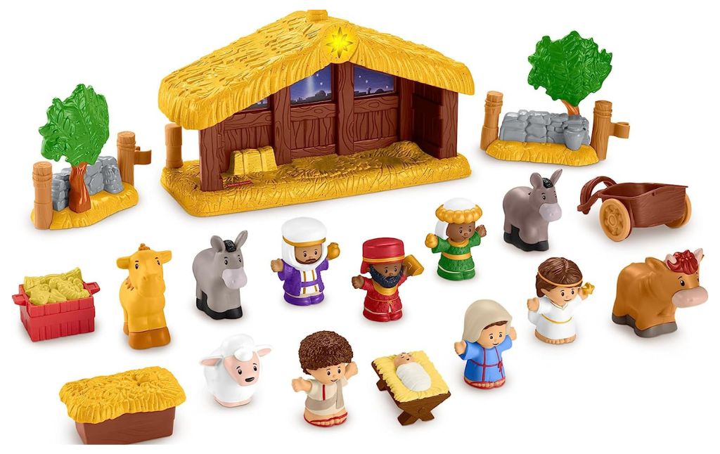 little people nativity set