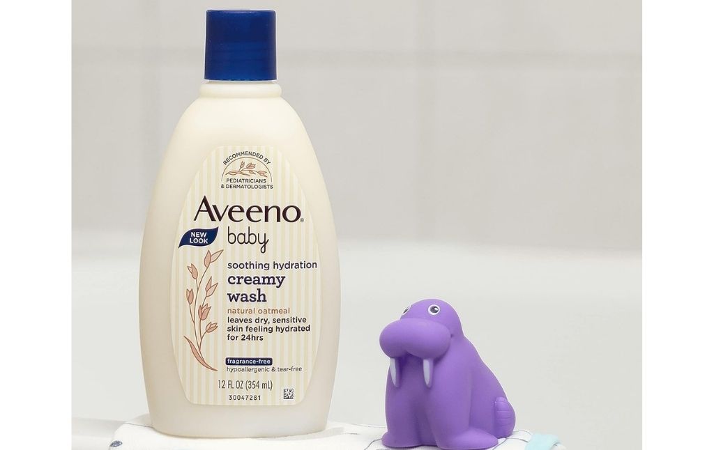 aveeno baby creamy wash