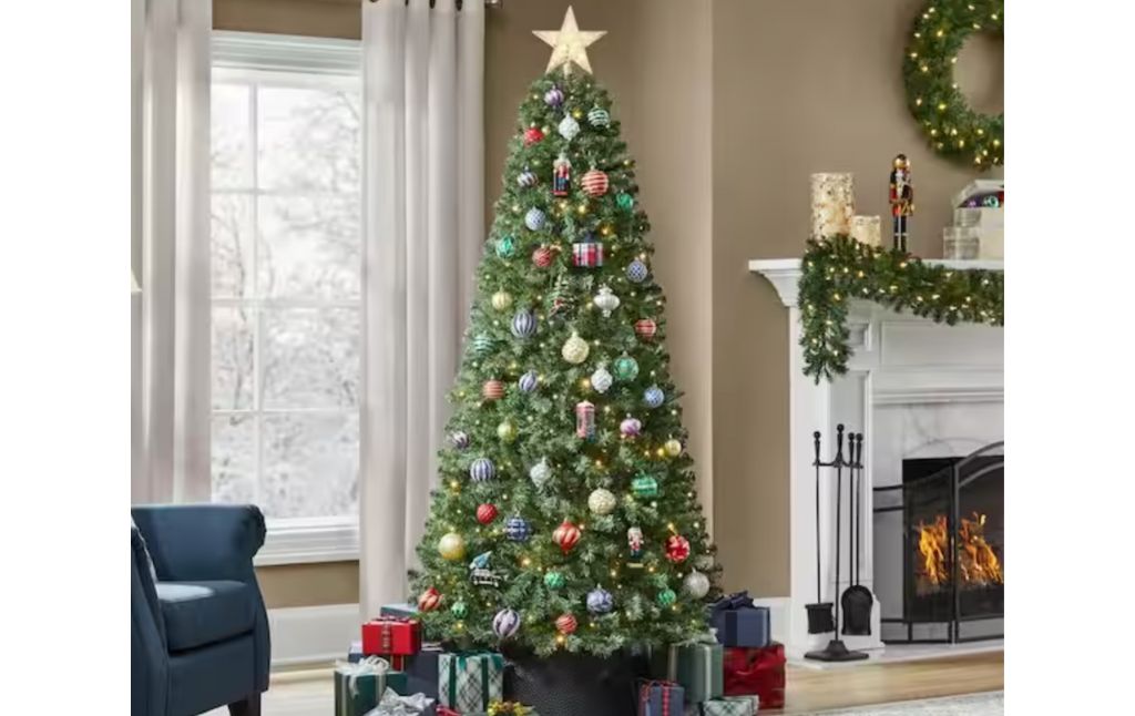 christmas tree home depot