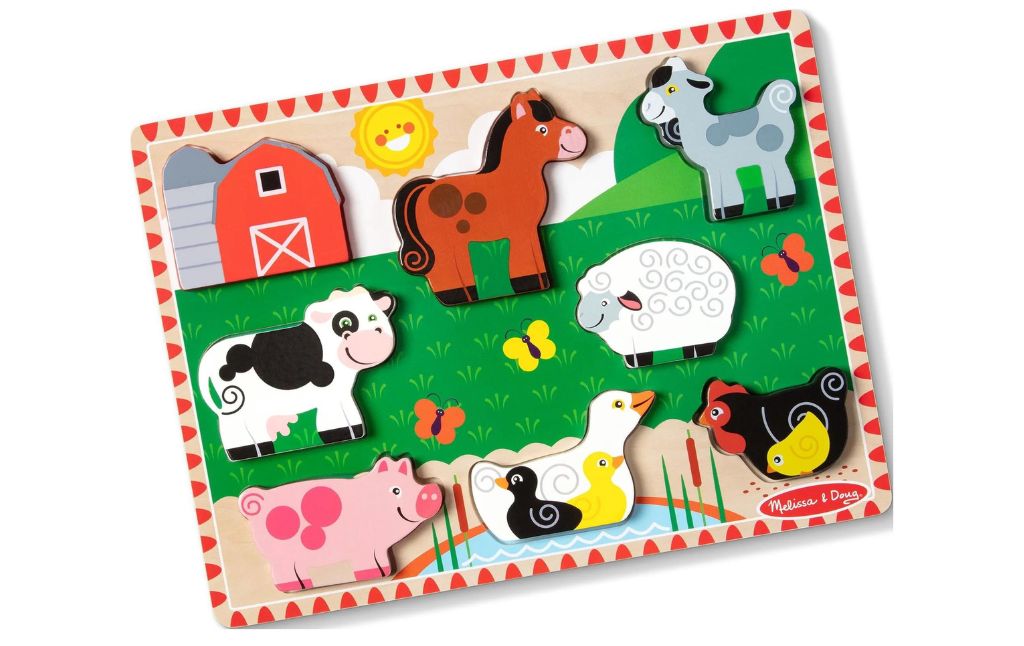 melissa doug wooden puzzle