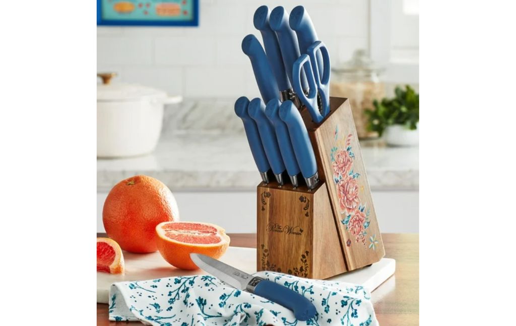 pioneer woman knife set