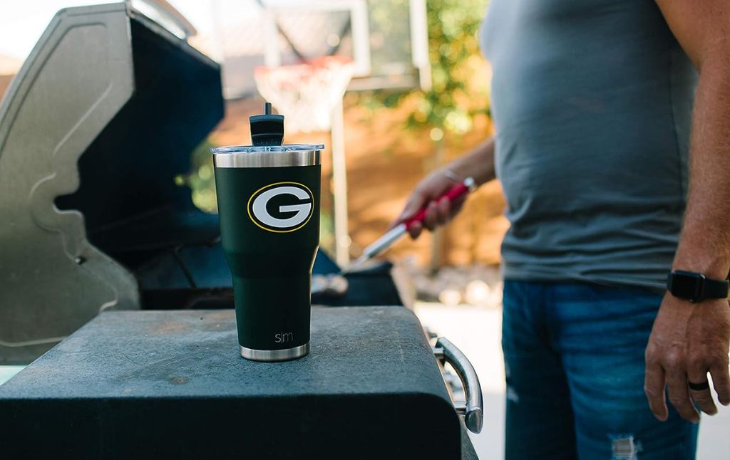 simple modern nfl tumbler