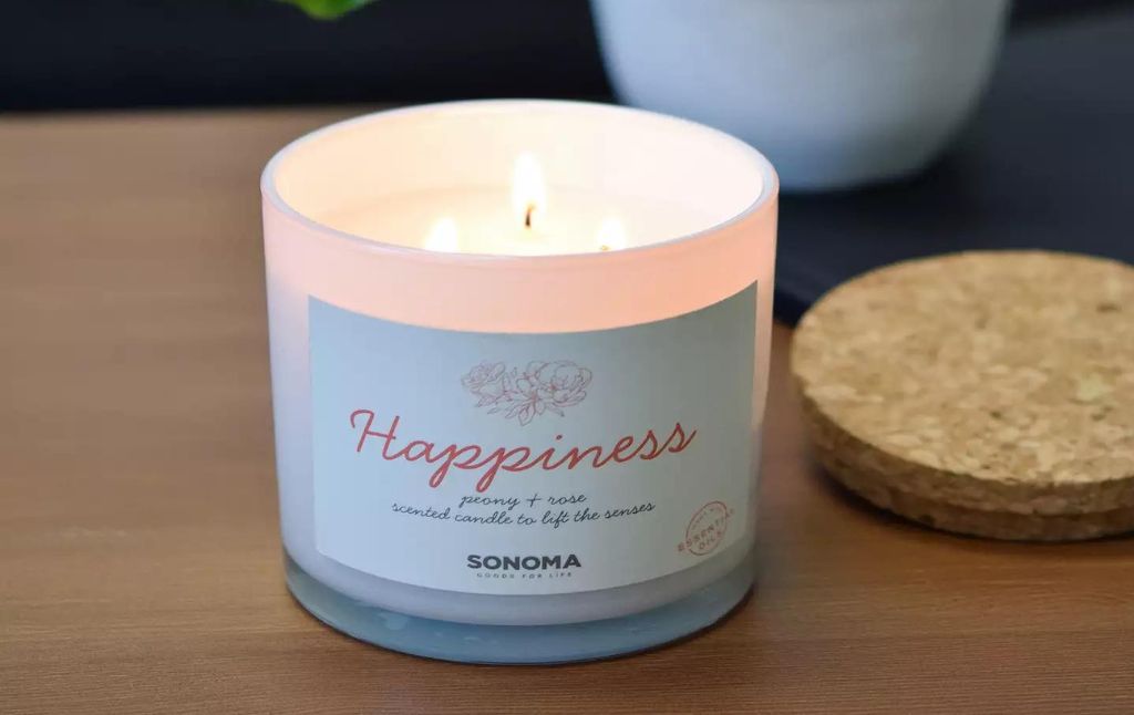 3 wick spa candle