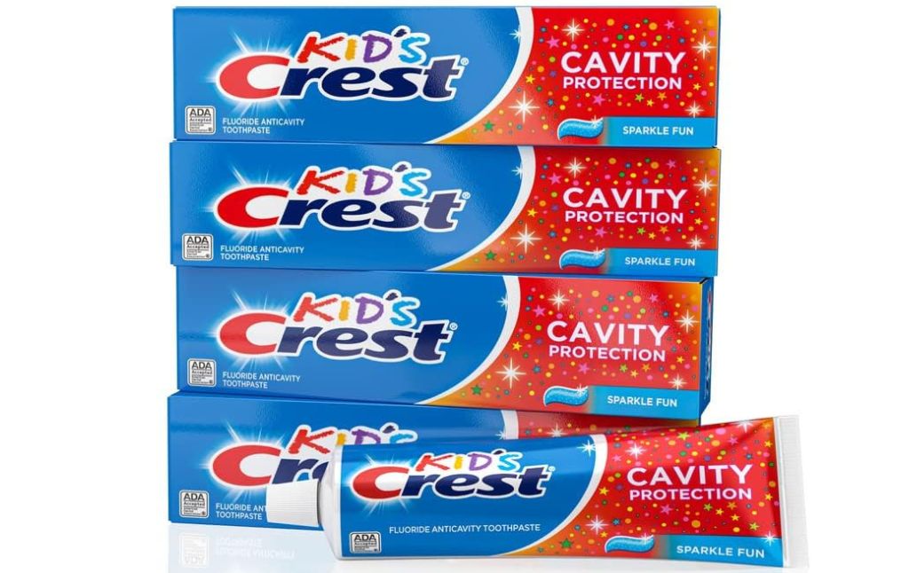 kids crest toothpaste