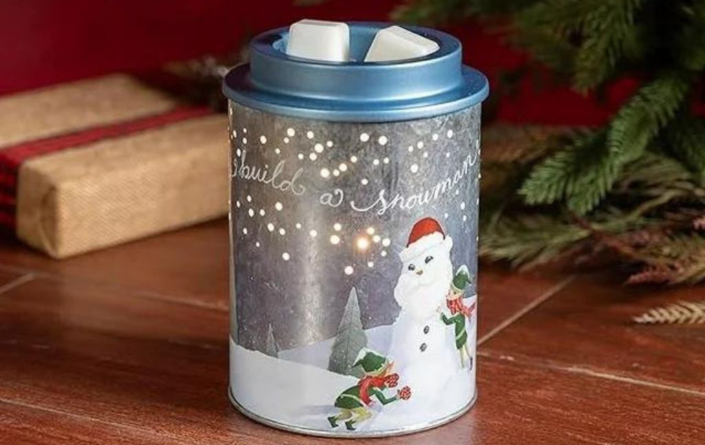 snowman wax melt warmer