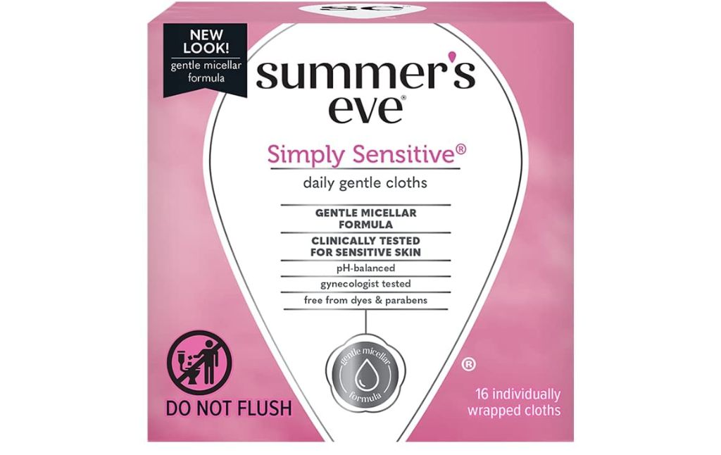 summer eve simply sensitive