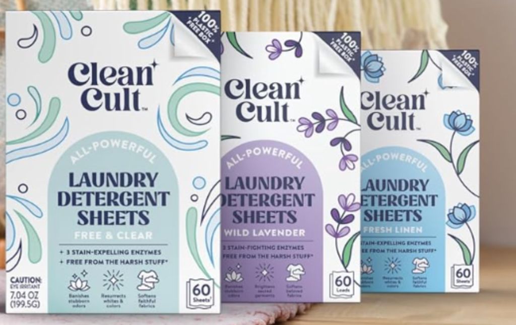 clean cult laundry detergent
