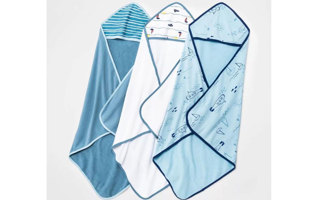 cloud island baby towels