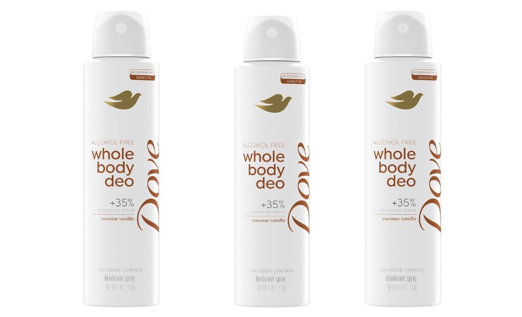 dove whole body deo