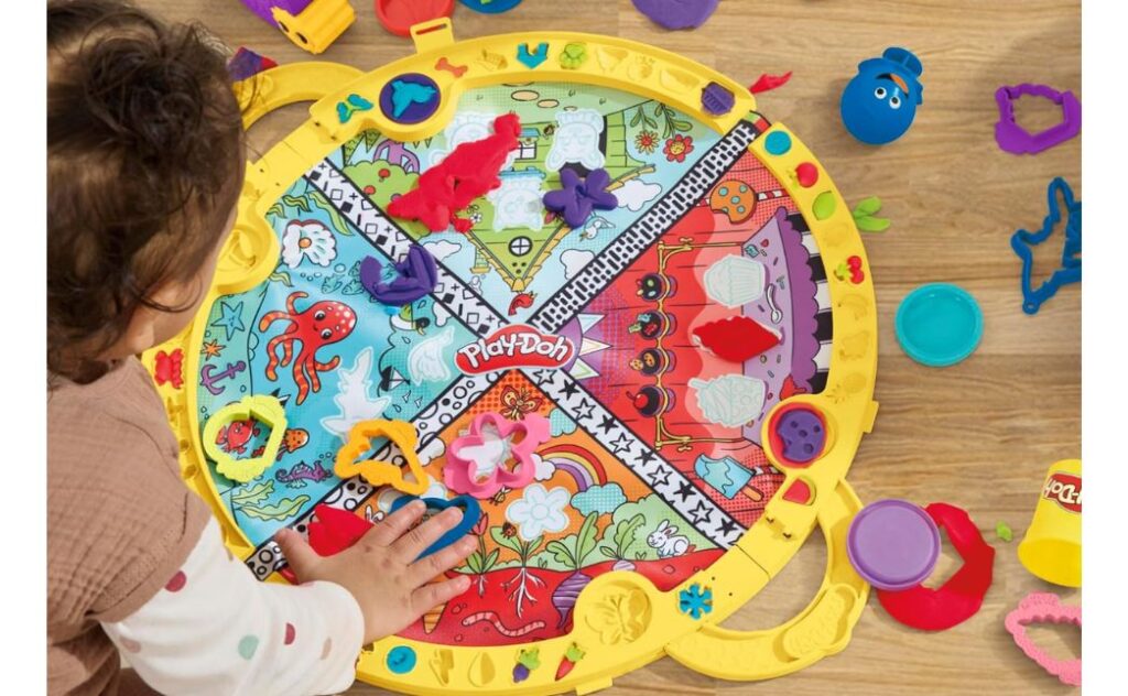 play doh mat