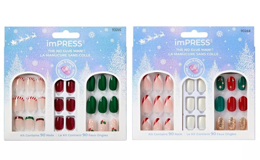 impress holiday nails