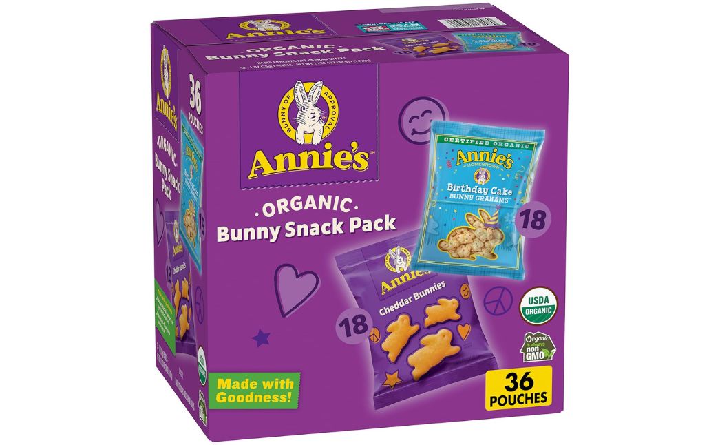 annies organic bunny snack pack