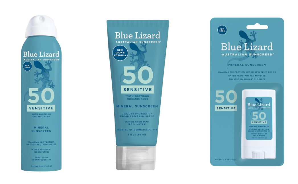 blue lizard sunscreen
