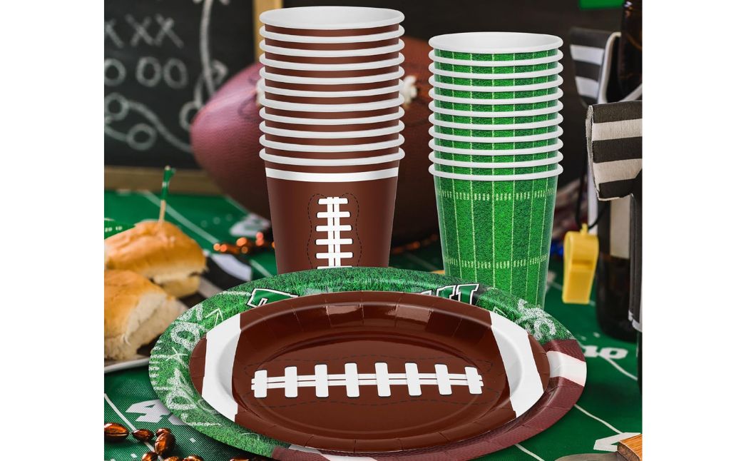 football party decorations