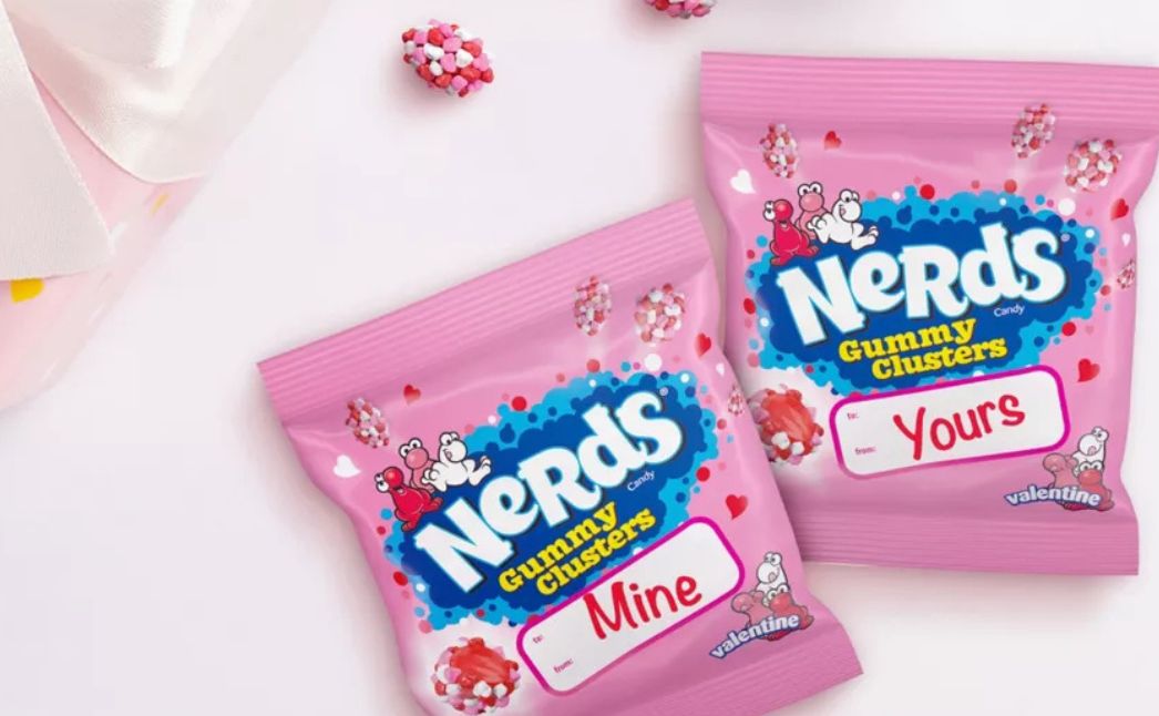 nerds valentine candy