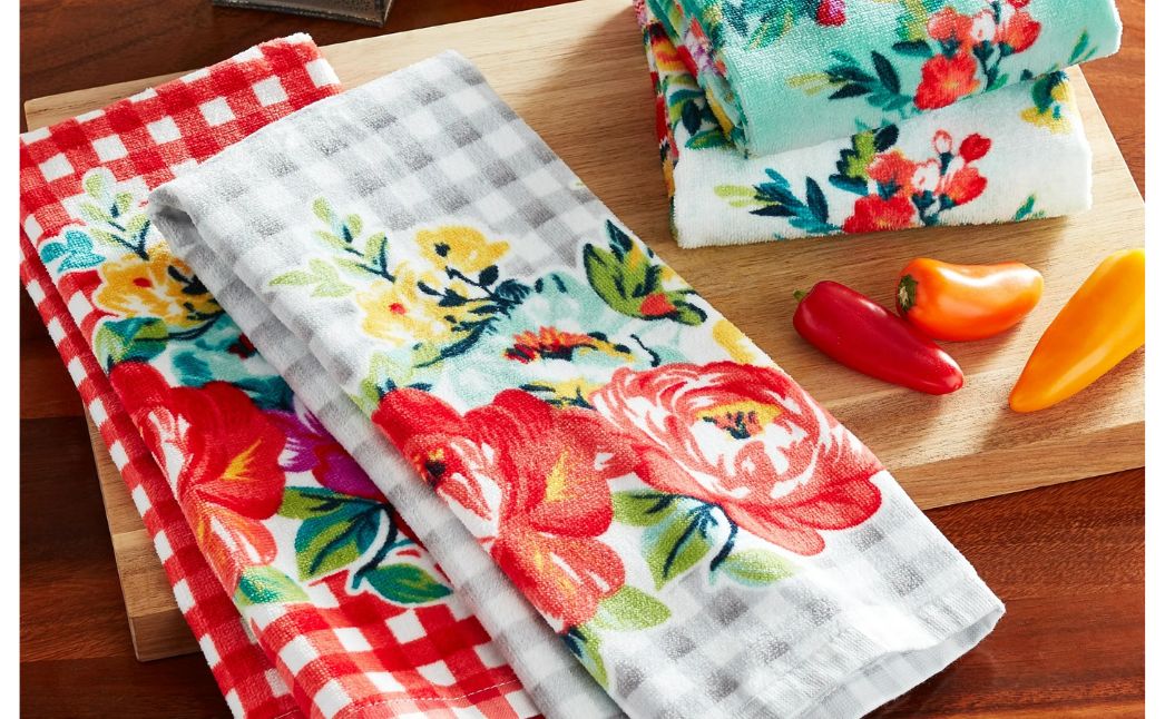 the pioneer woman dish towels