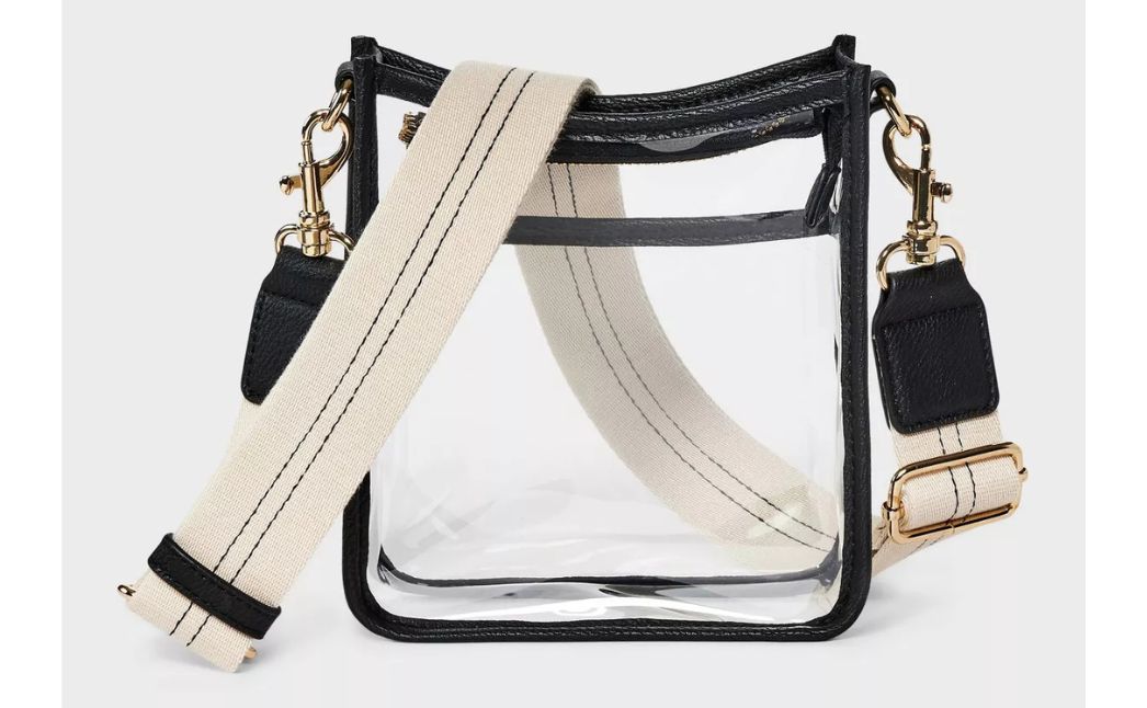 clear crossbody
