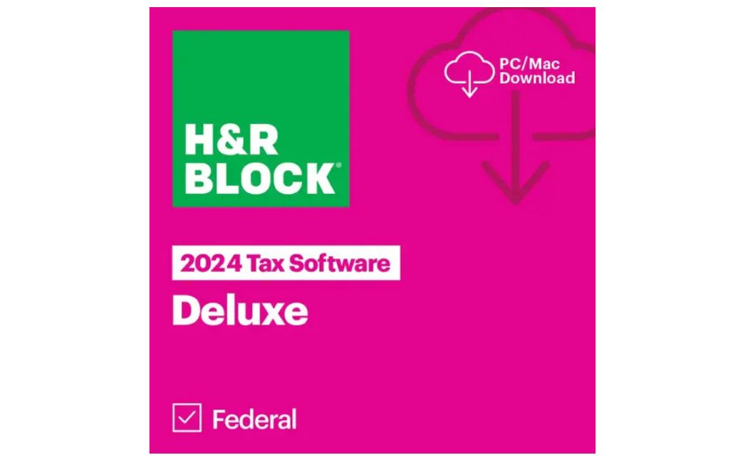h r block tax software deluxe