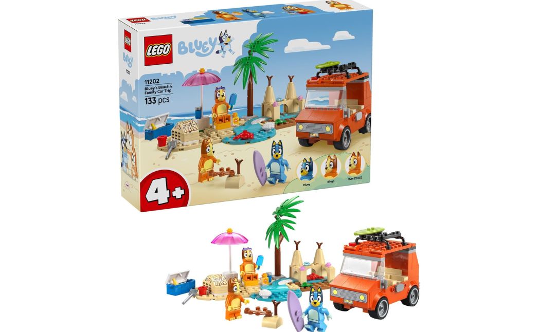 lego bluey beach