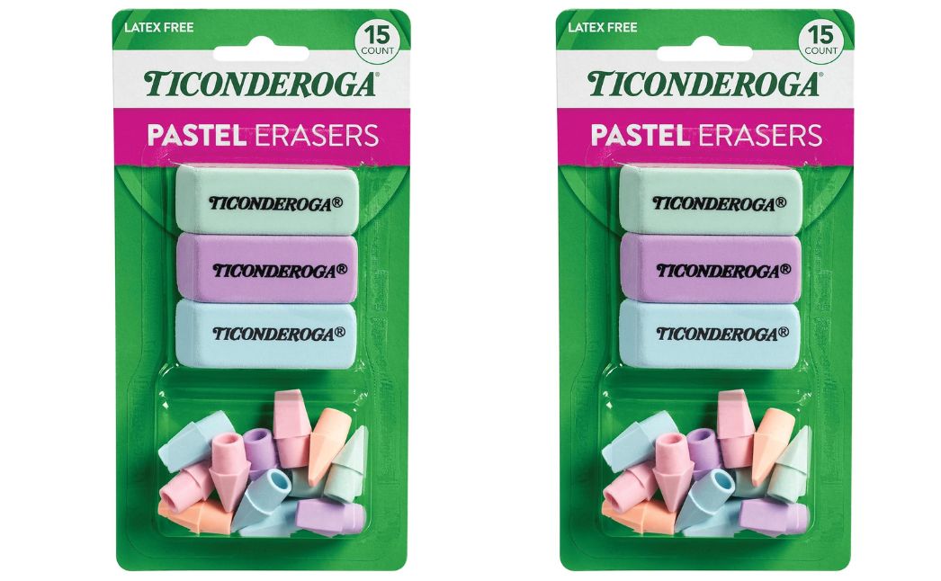 ticonderoga erasers