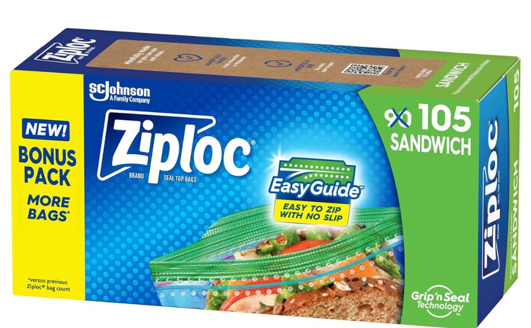 ziploc sandwich bags