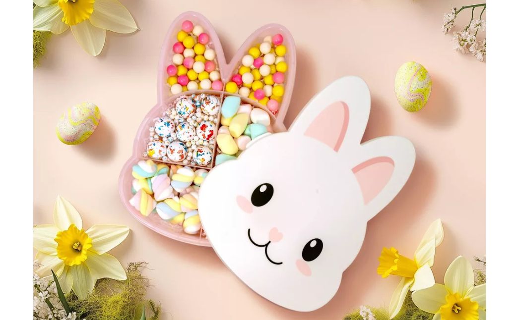 Easter bunny snackle box