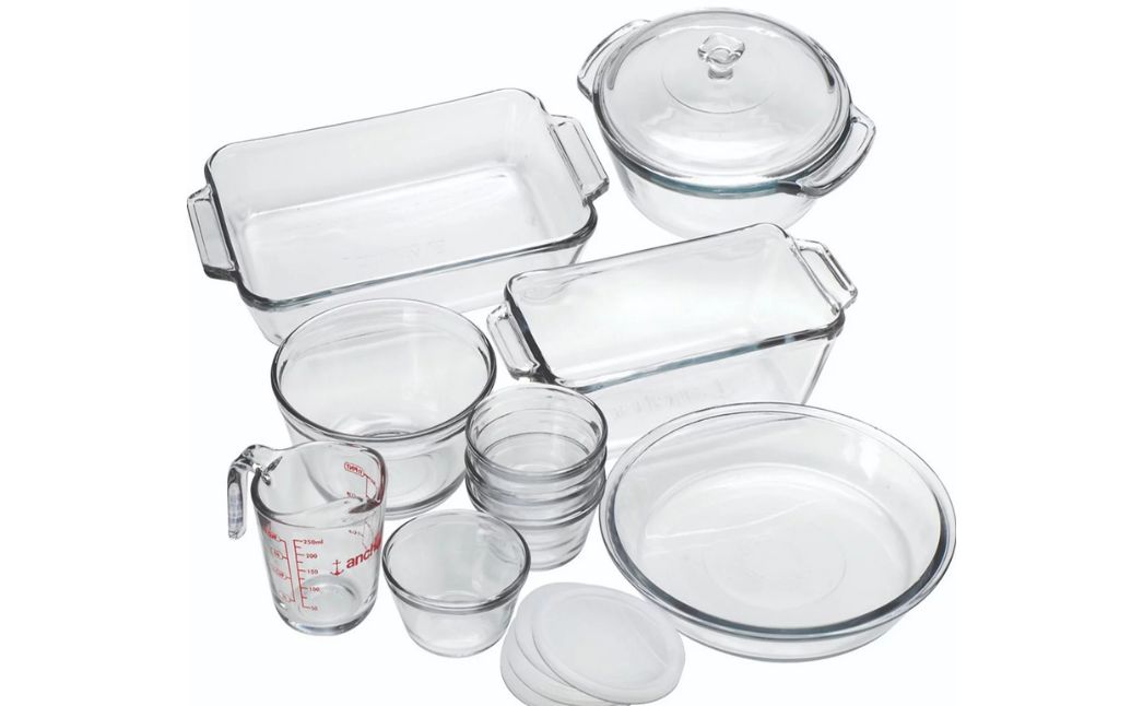 anchor hocking glass storage set