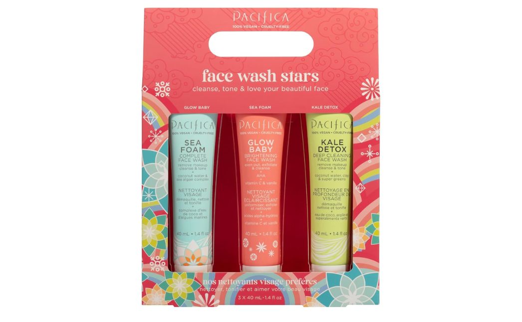 pacifica face wash stars