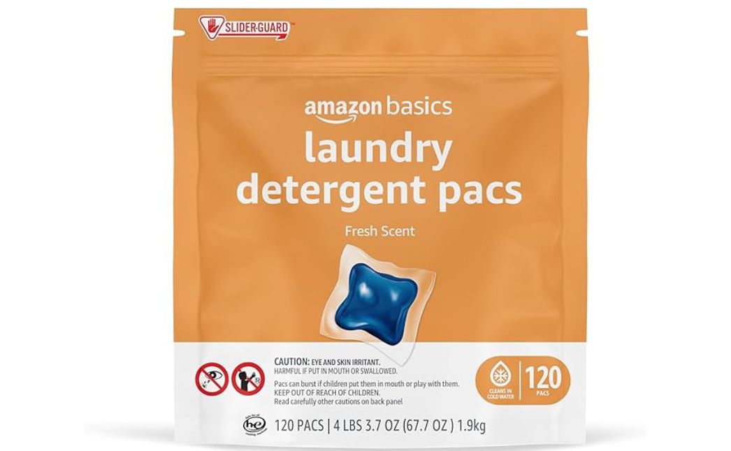 amazon basics laundry pacs