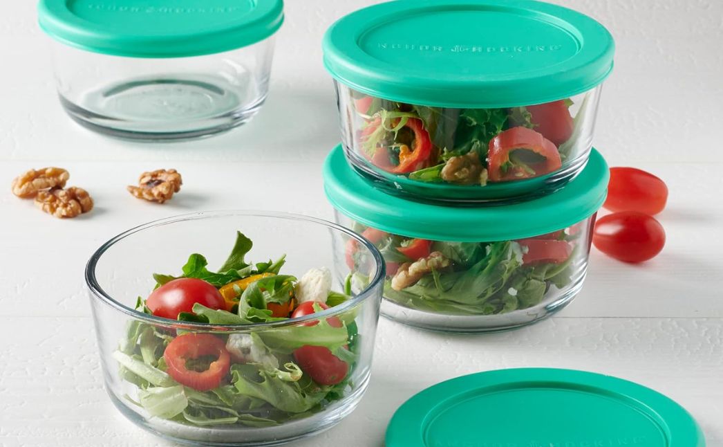 anchor hocking glass storage set