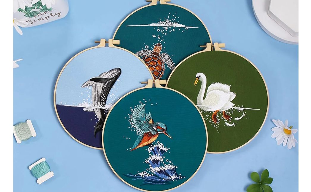 animals embroidery 