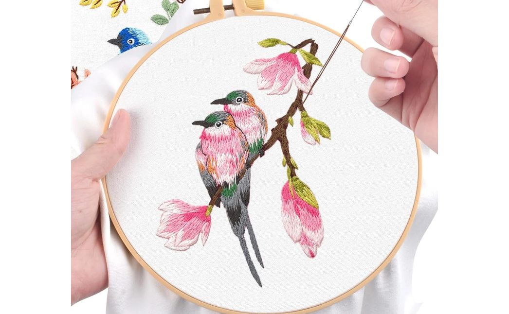bird embroidery 