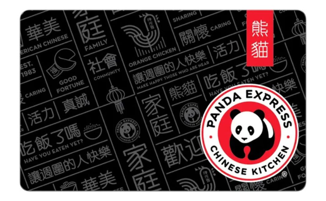 panda express gift card