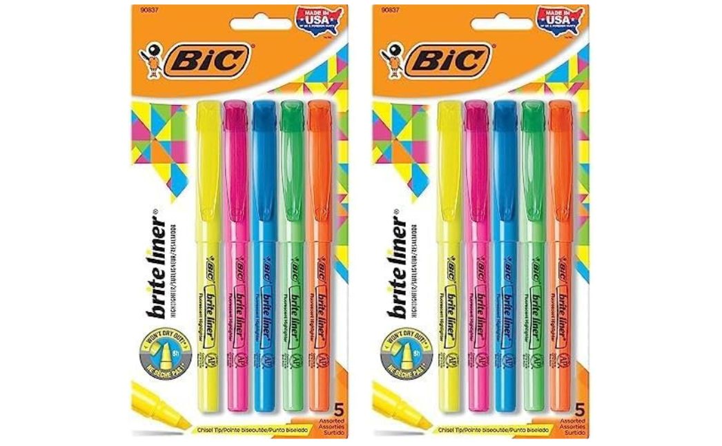 bic highlighters 
