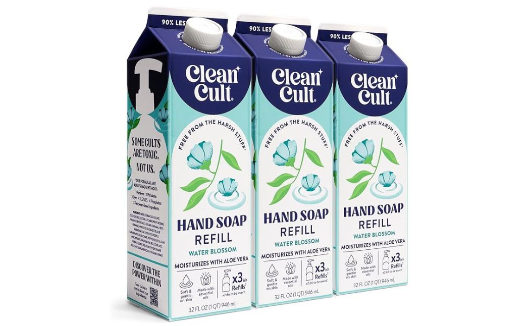 clean cult hand soap refill