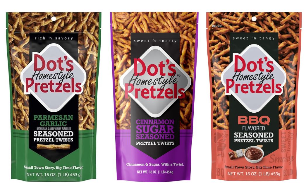 dots homestyle pretzels