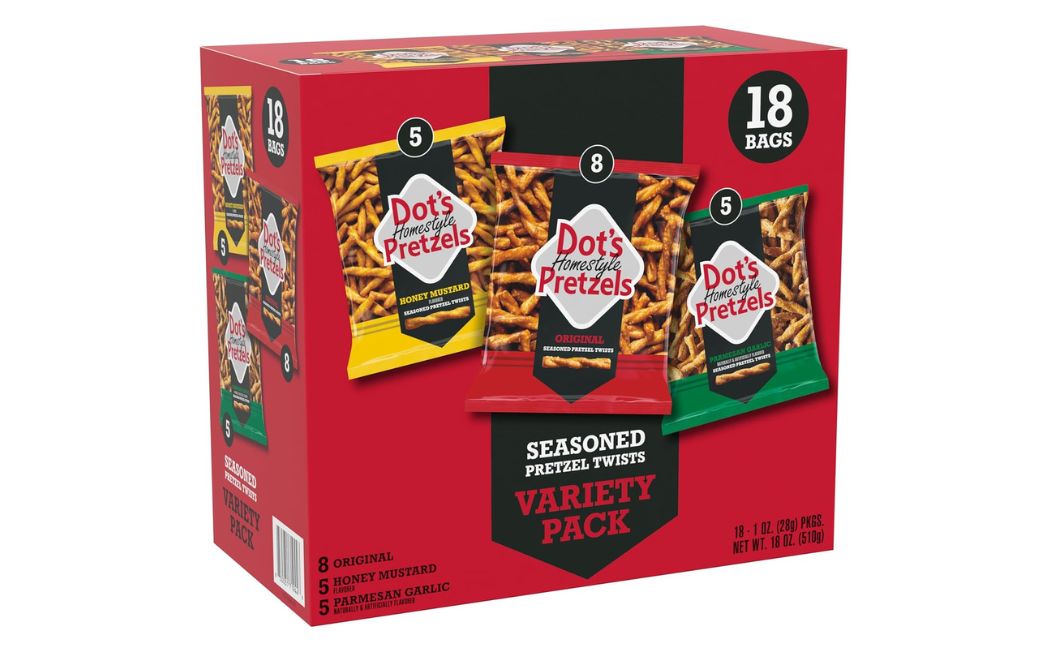 dots pretzels variety pack