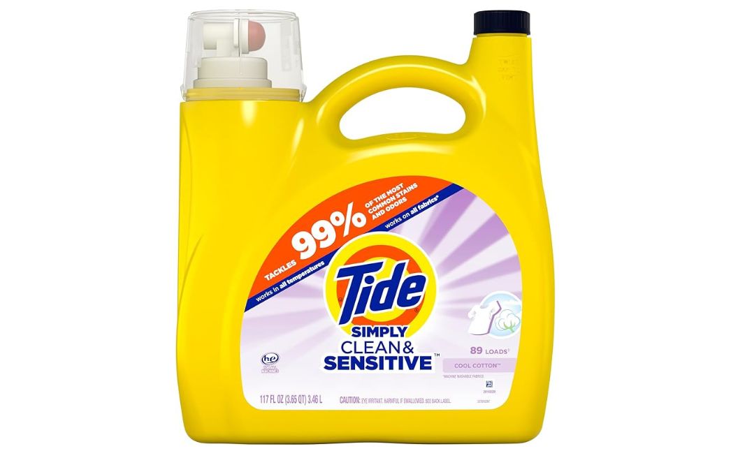 tide simply clean sensitive