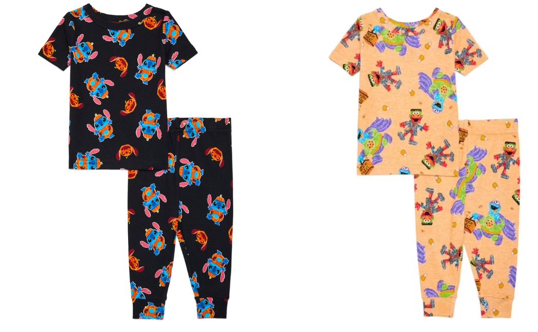 toddler halloween pajamas