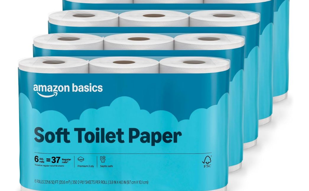 amazon basics toilet paper