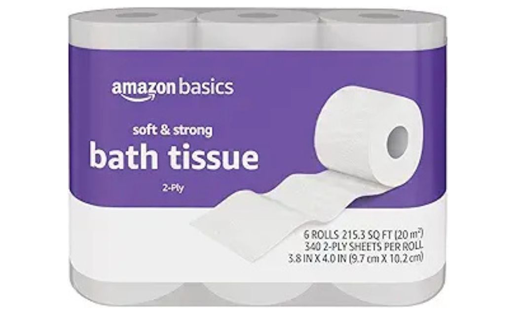 amazon basics toilet paper